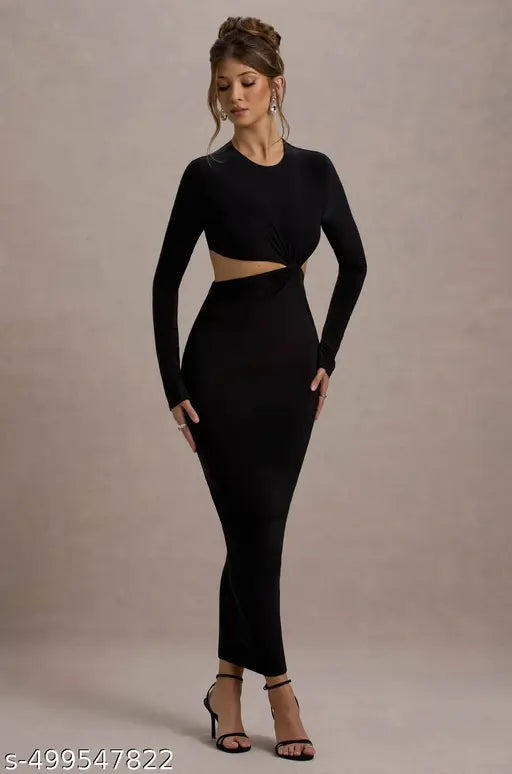 full sleeve partywear casual co-ords dress for women