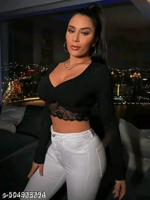 STYLISH V SHAPE TOP FOR GIRLS