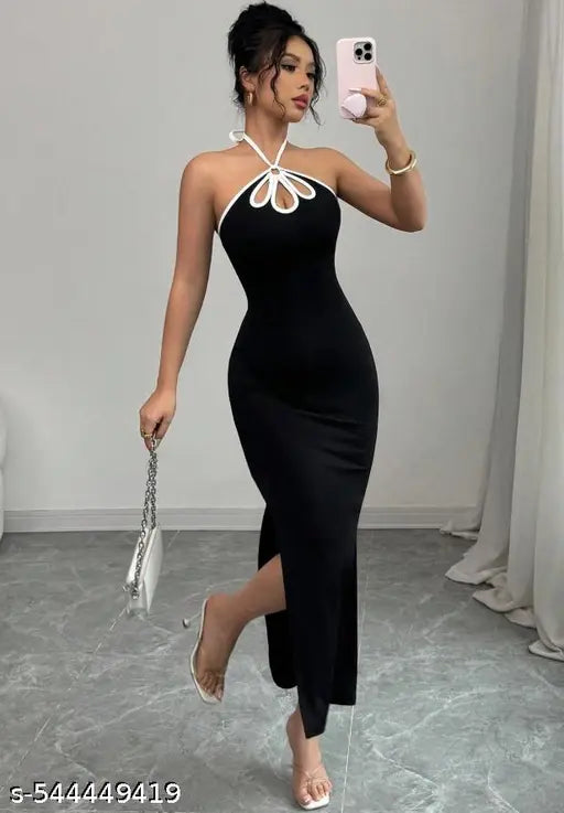 Elegant Peplum Dresses for Women Business Knee Length Vintage Bodycon Dresses
