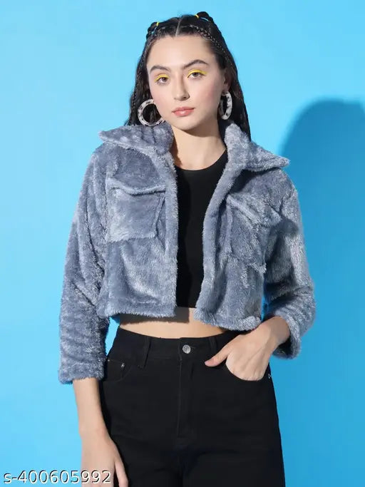 VELOMI Women’s Stylish Trendy Jacket – Perfect for College & Casual Wear