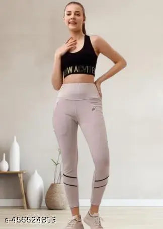 WMILOG Women for Sports Bra high quality Wireless Full Coverage Padded Cami Yoga & Running Bra.