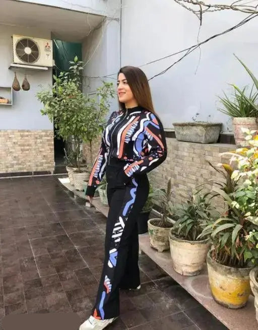 VELOMI Women’s Tracksuit – Stylish Co-Ord Set for Casual, Sport & Lounge Wear
