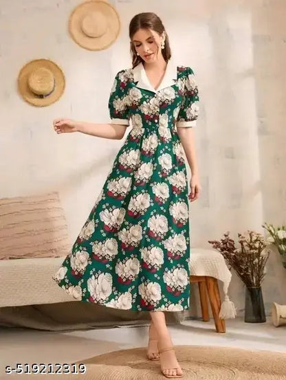 VELOMI Women’s Fancy Dress – Elegant Partywear & Special Occasion Outfit