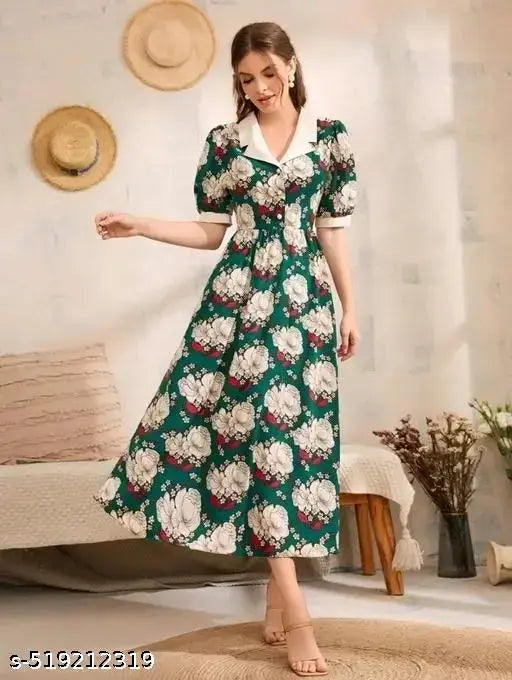 VELOMI Women’s Fancy Dress – Elegant Partywear & Special Occasion Outfit