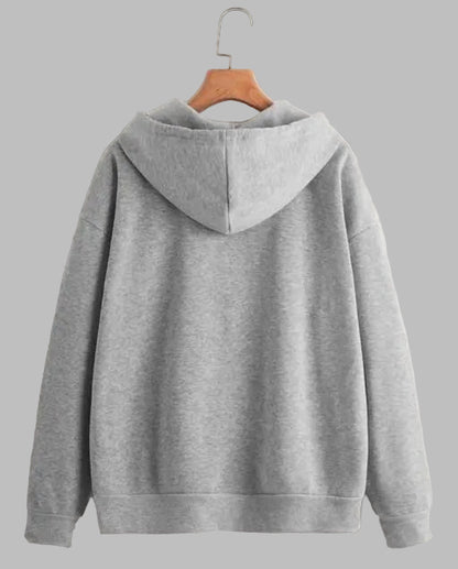 VELOMI Unisex Trendy Full-Zip Hoodie – Casual Comfort for Men & Women