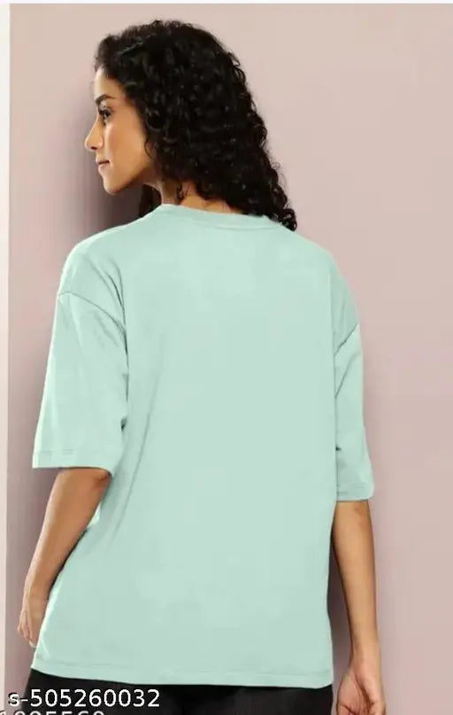 Trendy Fashionable & Modern , Classical Designed Oversize T-shirt & Tees For  Women's & Girls