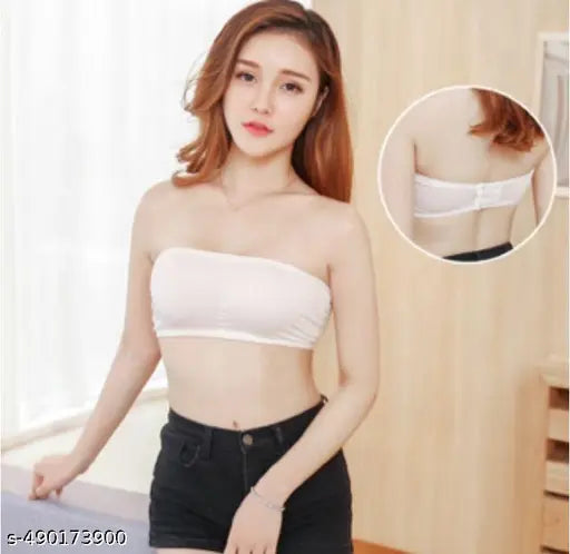 Pack of 2 Girls Lightly Padded Bra (Multicolor)