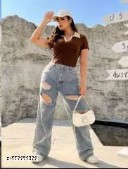 RAABTA BLACK COLOR TOP