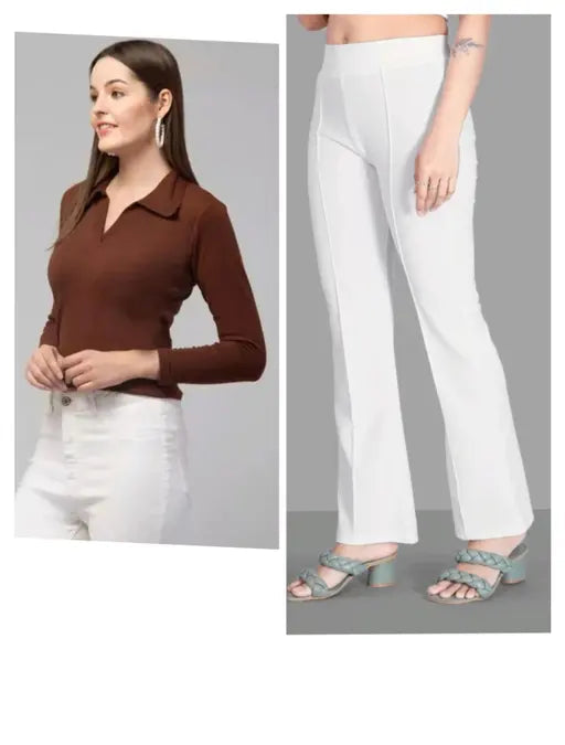 VELOMI Stylish Women’s Color Top & Bottom Set – Trendy Casual & Party Wear