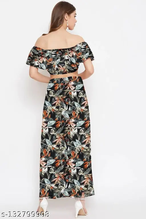 VELOMI Trendy Fashionista Women’s Two-Piece Set – Stylish Casual & Party Wear