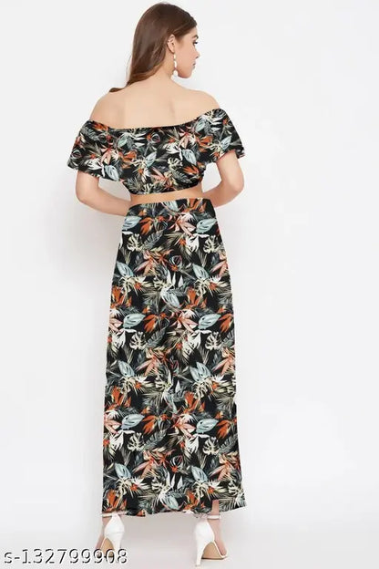 VELOMI Trendy Fashionista Women’s Two-Piece Set – Stylish Casual & Party Wear