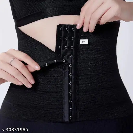 Air Breath Tummy Grip Belt Waist Trainer Trimmer and Slimming Corset Girdle with Wire Support