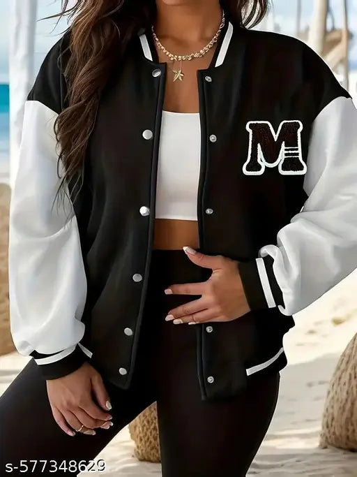 VELOMI Trendy Women’s Basketball Jacket – Cozy & Sporty Winter Wear