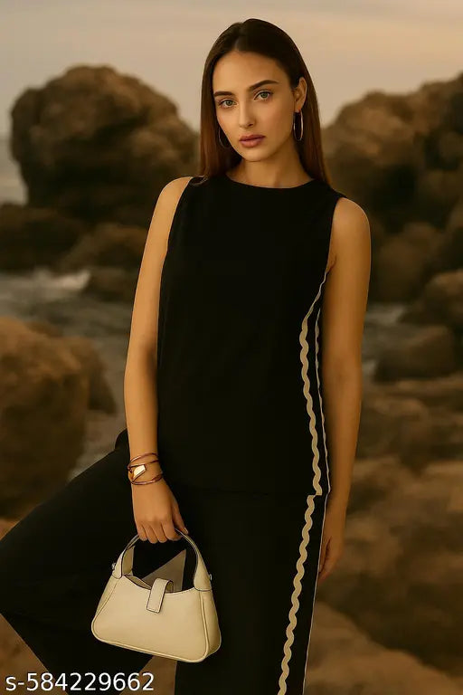 Cord Set cotton blend Top and Bottom Set