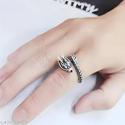 VELOMI Bold Men’s Rings Combo – Dragon Eye, Claw & Fashion Statement Pack of 4