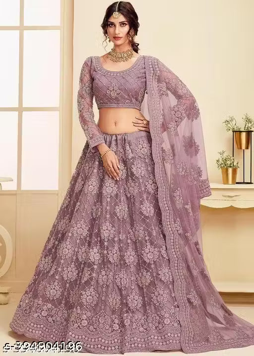 VELOMI Designer Wonder Chain Cording Lehenga Set – Festive & Wedding Wear