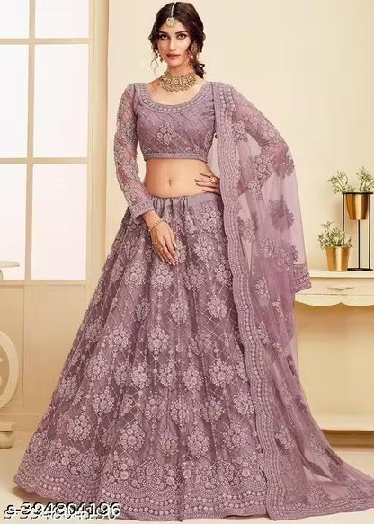 VELOMI Designer Wonder Chain Cording Lehenga Set – Festive & Wedding Wear