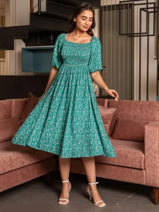 VELOMI Women’s Dress – Elegant Casual & Party Wear