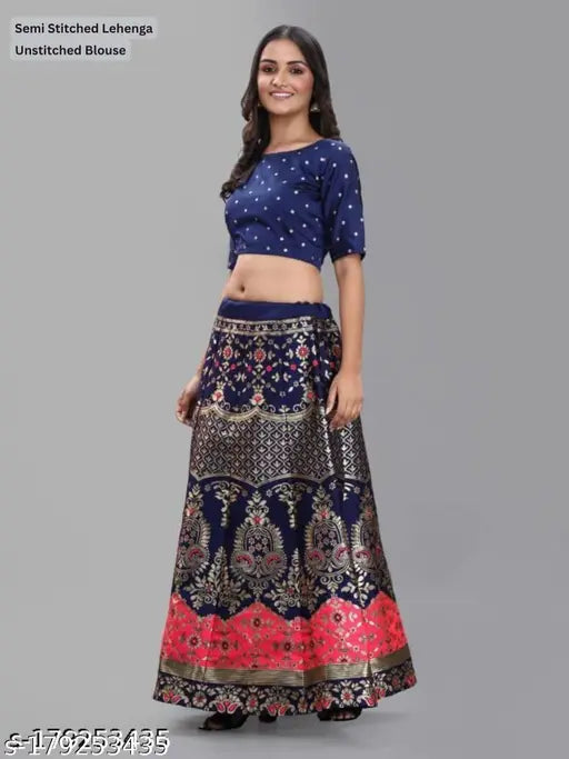 VELOMI Latest Designer Self-Pattern Lehenga Set – Festive & Party Wear
