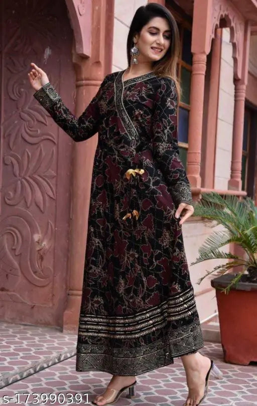 Black gown