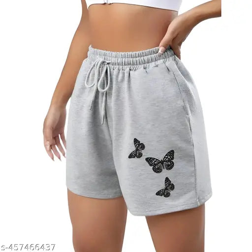 WOMENS NIGHT SHORTS/SPORTS SHORTS /WOMENS SHORTS /REGULAR SHORTS