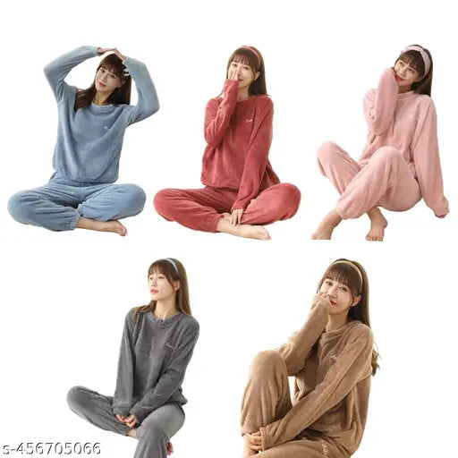 Fancy Elegant Women Top & Bottom Sets