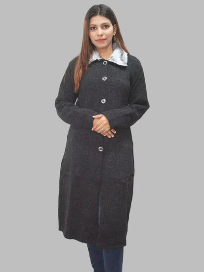 VELOMI Women’s Collar Sweater – Chic Knit Pullover with Classic Collar for Autumn & Winter