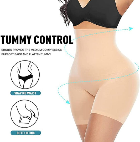 4-in-1 Seamless Slim Shaper – Smooths Tummy, Back, Thighs & Hips