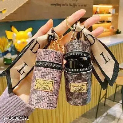 Mini Leather Bag Keychain