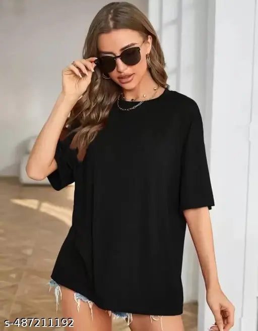 Trendy women oversize T-shirt