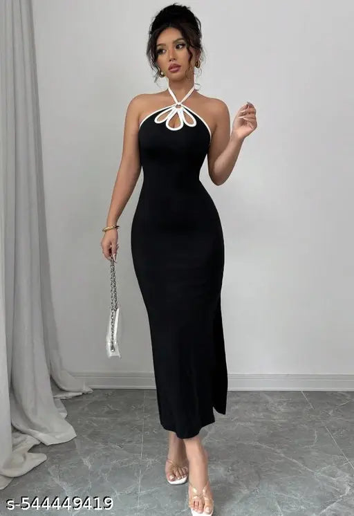 Elegant Peplum Dresses for Women Business Knee Length Vintage Bodycon Dresses