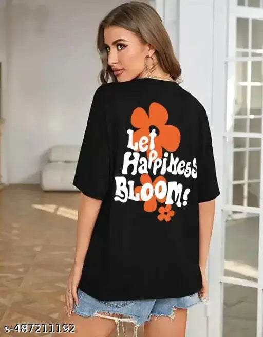 Trendy women oversize T-shirt