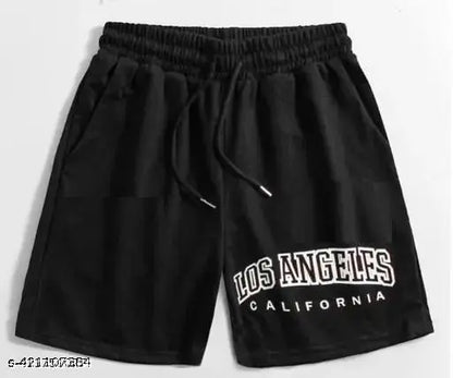 Women's Regular Cotton Sports Shorts Everday Use Pack of 3 - Black Grey Anthra