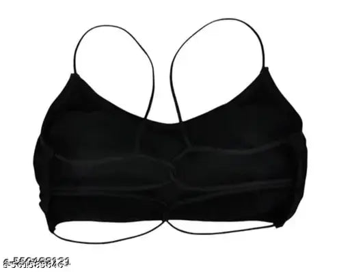 New Stylish Women's And Girls Padded Fancy Lace & Tube Bra & Bra With Removable Padded - Full Coverage, Stretchable Cotton Bra Pack Of 3